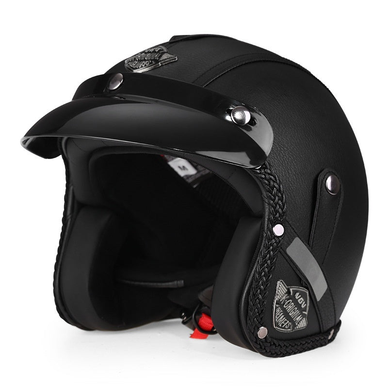 Casque de moto 3C certifié Rétro Voiture électrique