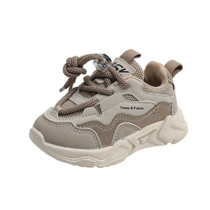 Children's Spring And Autumn Sports Shoes For Boys Soft Soled Toddler Shoes For Girls