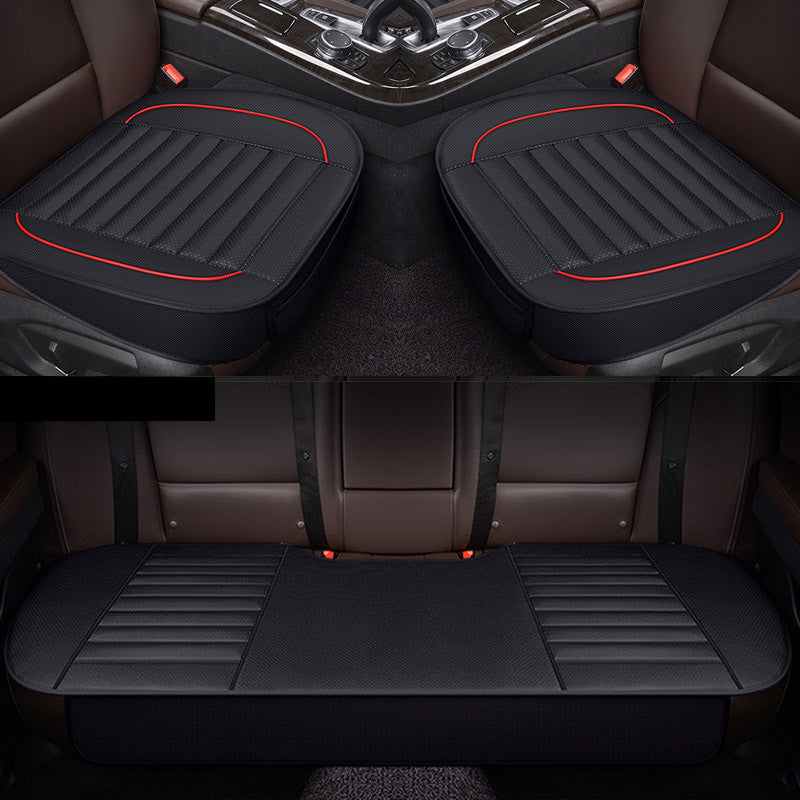 Full leather car seat cushion