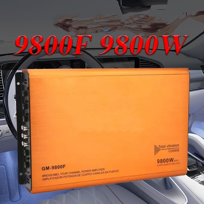 9800W High-power Car Audio Amplifier