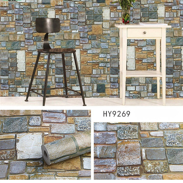 Self-pasted Refurbished Wallpaper Waterproof Three-dimensional Printing