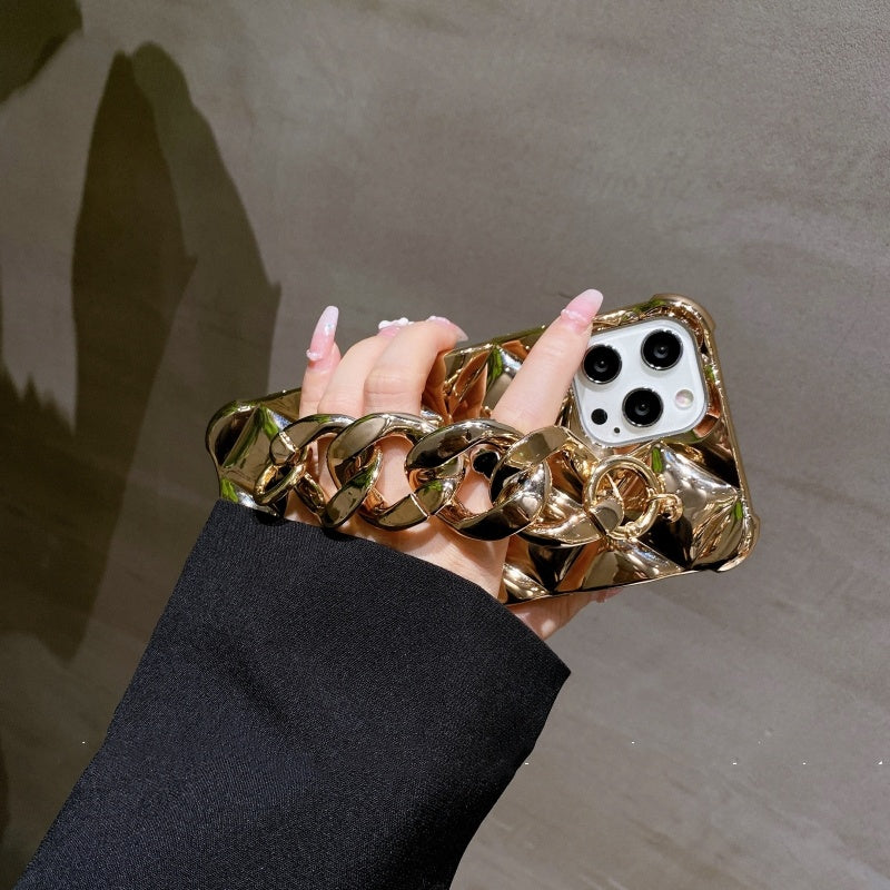 Very Cold Golden Chain Phone Case