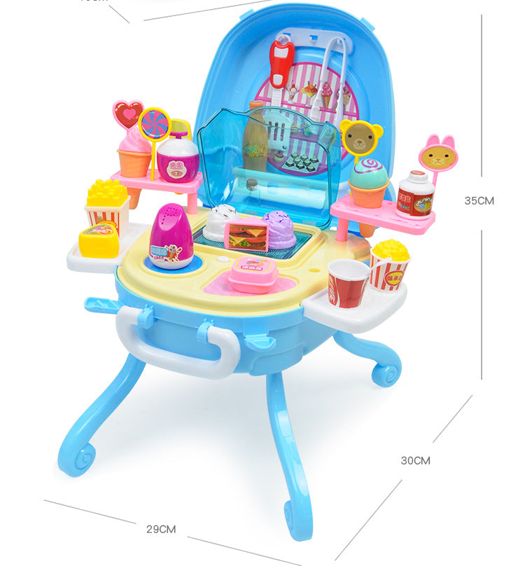 Simulation Dessert Station Children's Play House Toy Set