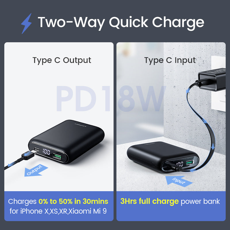 PD charging treasure fast charge