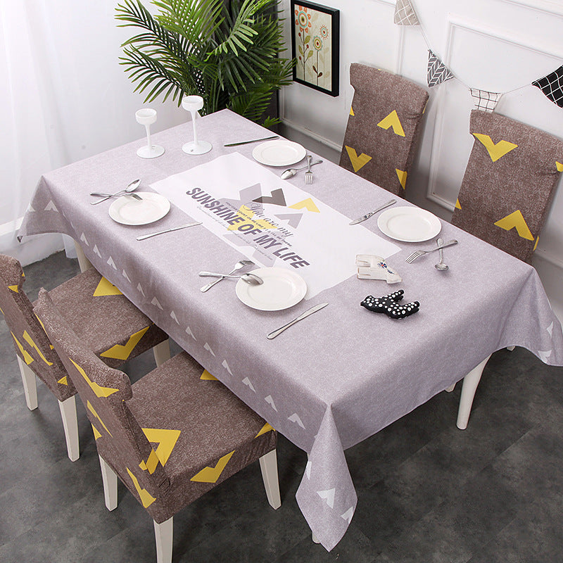 European Style Small  Cotton And Linen Tablecloth