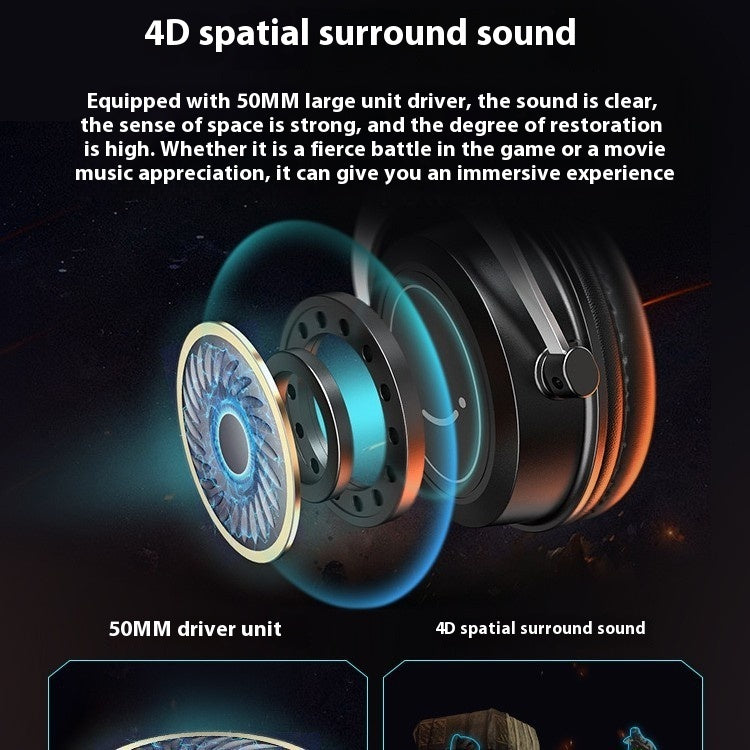 Casque gaming filaire H3 pour e-sport