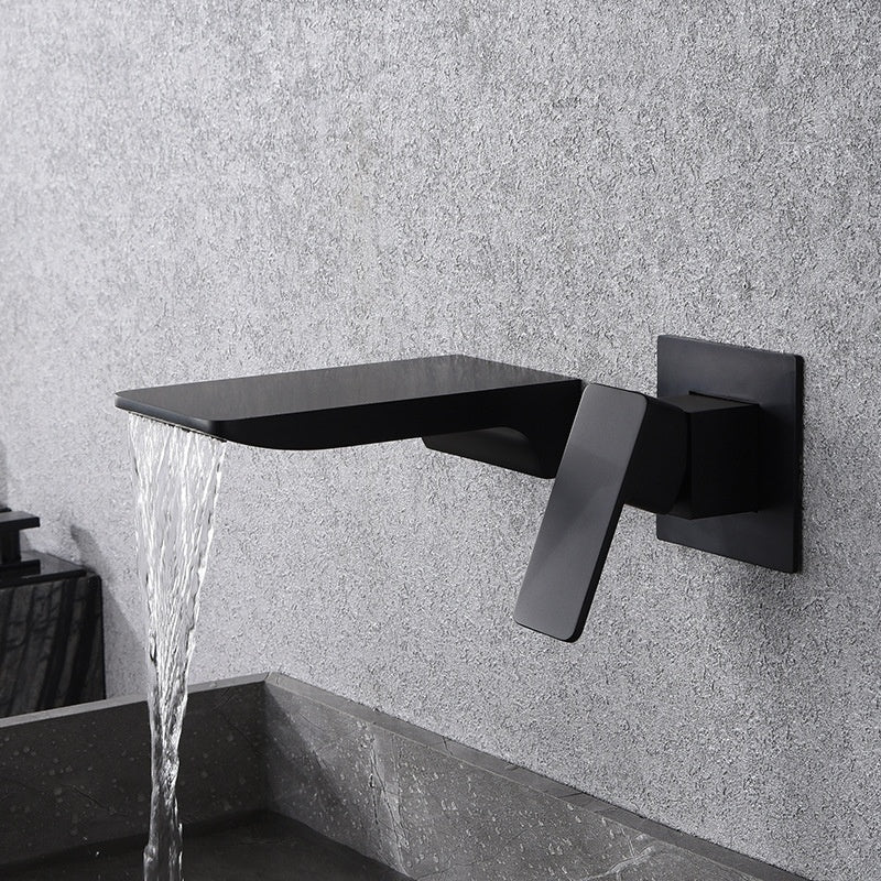 Embedded Inter-platform Basin Copper Faucet