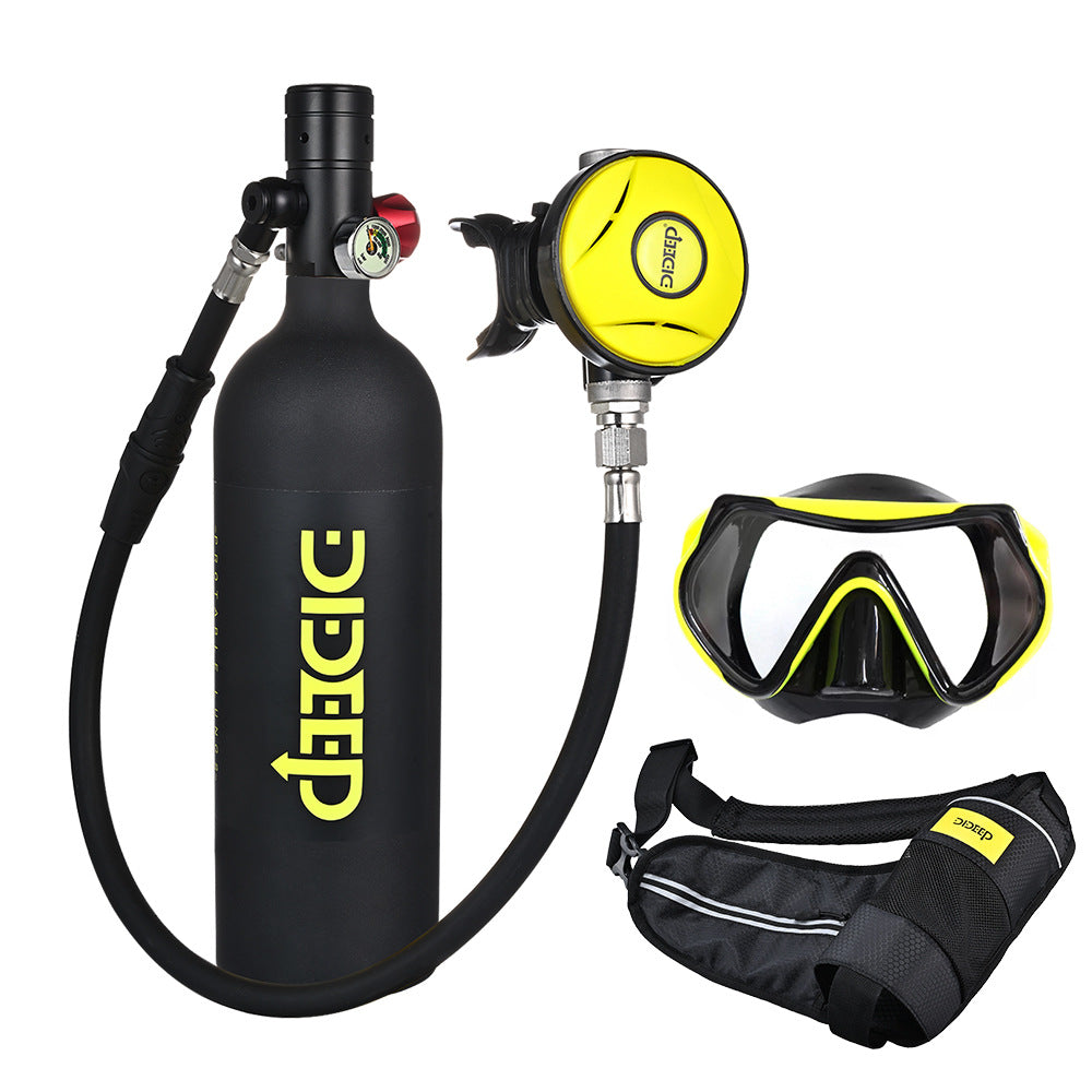 X4000Pro Underwater Respirator Diving Oxygen Cylinder 1L Capacity Portable Diving Respirator