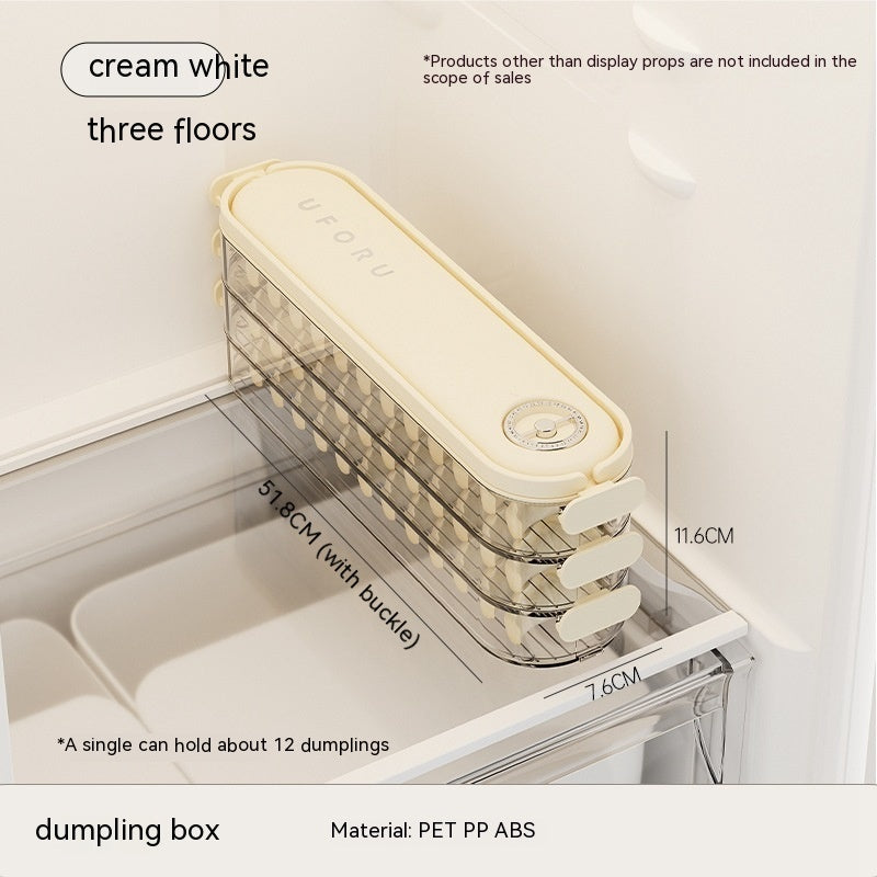 Gap Instant  Dumpling Storage Box Refrigerator Household Food Grade