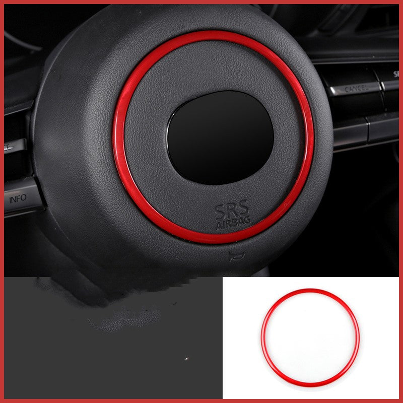 Decorative sequin stickers for interior control gears
