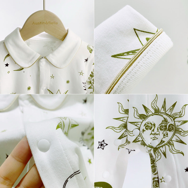 Baby Jumpsuit Newborn Class A Pure Cotton Clothing Baby