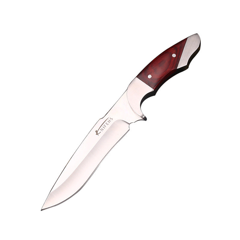 9 Chrome Integrated Steel High Hardness Outdoor Survival Knife
