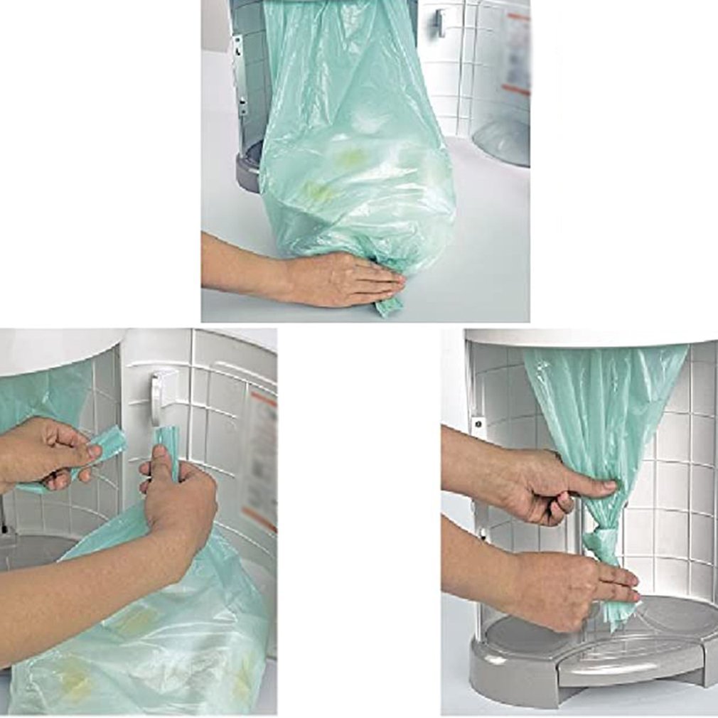 3Pcs Refill Pack Biodegradable Baby Diaper Garbage Bags For