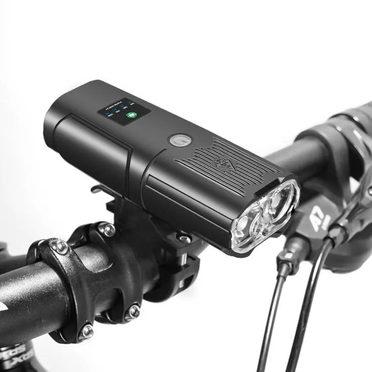 Smart-sensing Bicycle Front Light LED 3-in-1 Bike Light With Charging