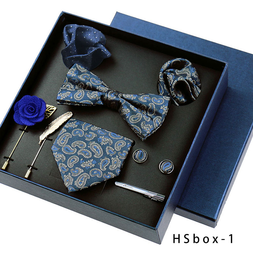 Men's Fashion Square Scarf Tie Clip