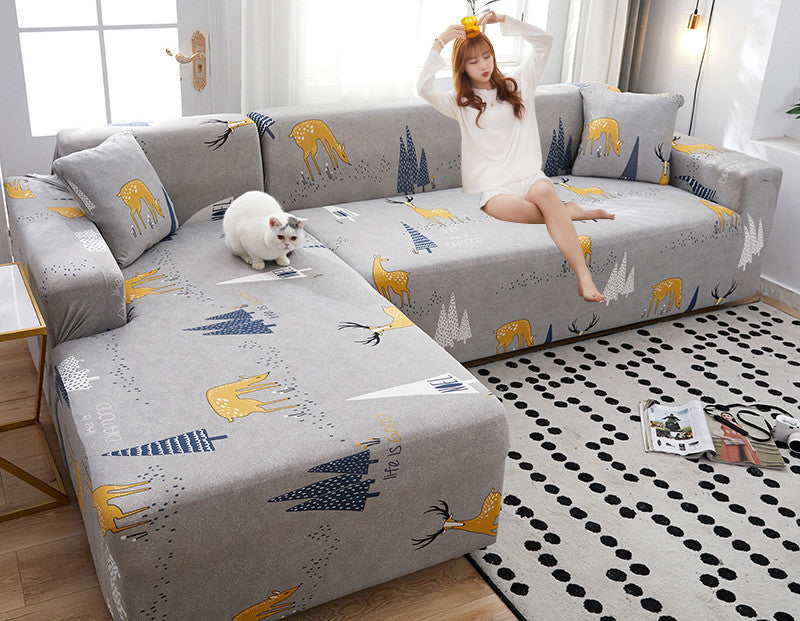All-inclusive stretch dustproof sofa cover