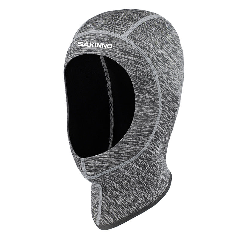 Cagoule de plongée anti-froid et anti-méduse, bonnet de bain épaissi pour le surf et la plongée avec tuba