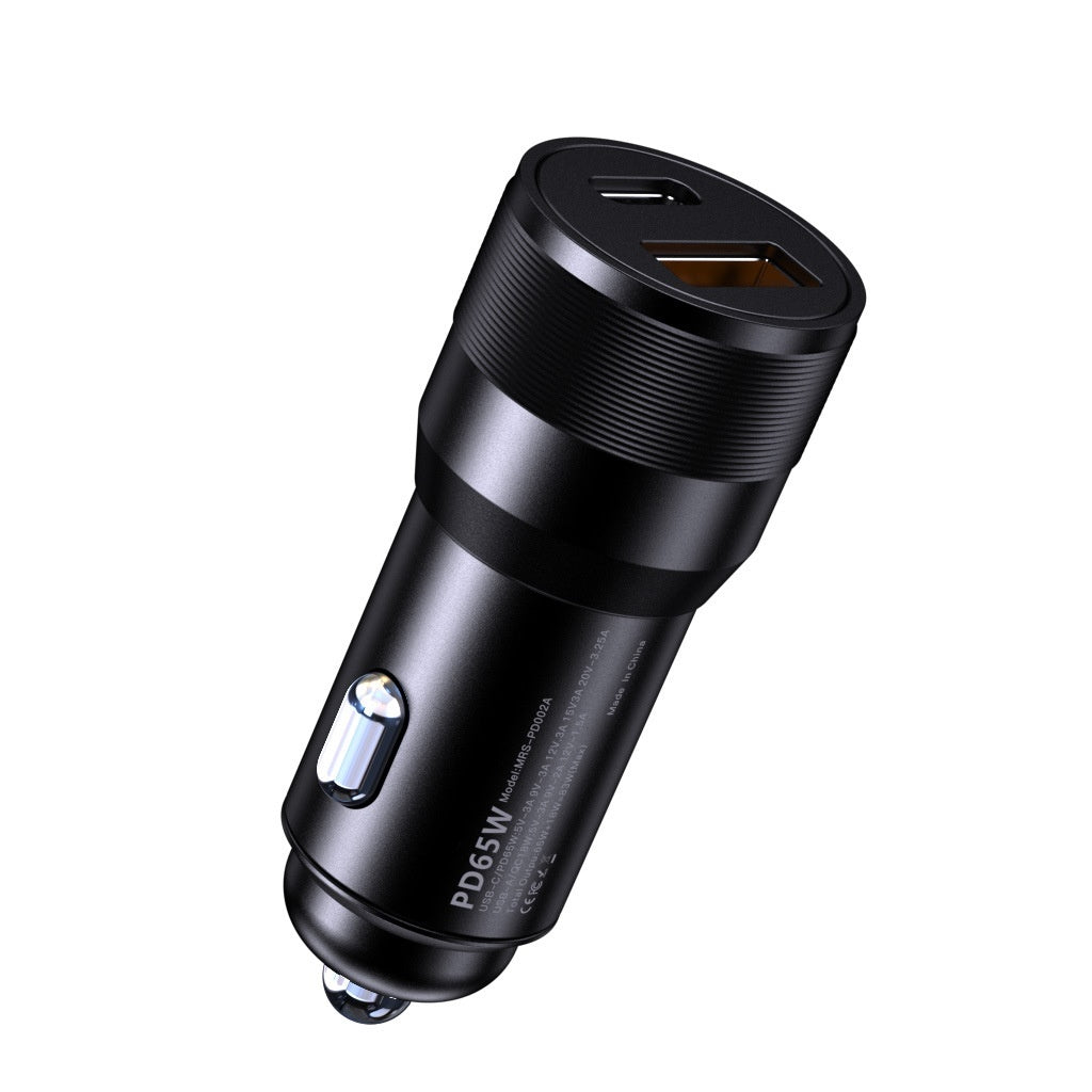 25W Cold-Black Third-Generation Qi 22 Electronic Semiconductor Magnetic Wireless Car Charger