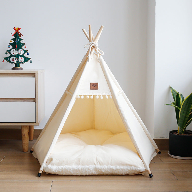 Upgraded Version Four Seasons Pet Cat Dog Tent