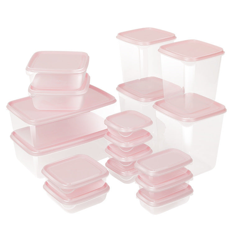 17-piece food preservation box