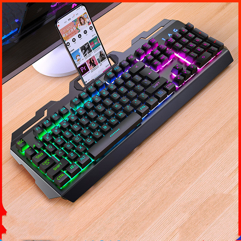 Three-piece keyboard mouse headset set