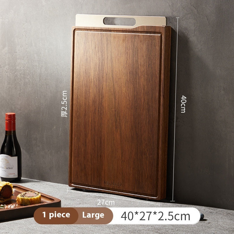 Household Kitchen Chopping Board Solid Wood Cutting Board Anti-mildew Antibacterial