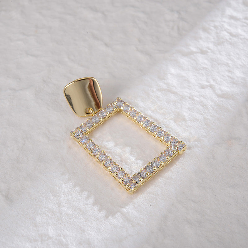Fashion Metal Irregular Pop Earrings