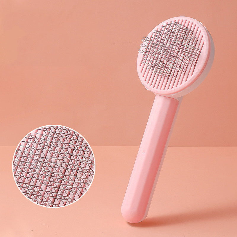 Floating Hair Cat Self-cleaning Needle Comb Pet Comb