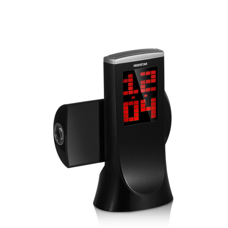 Three Groups Of Alarm Mute Time Projection Electronic Alarm Clock Creative