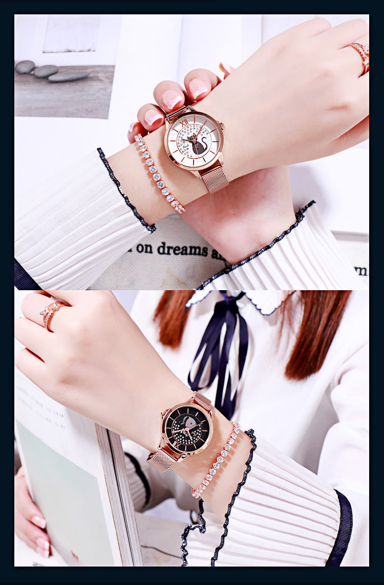 New cat diamond student watch