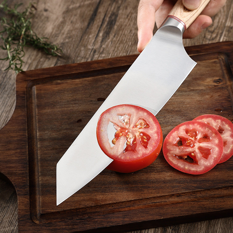 Stainless Steel Chef Sande Cutting Meat Fruit Series 9-piece Kitchen Knife Set