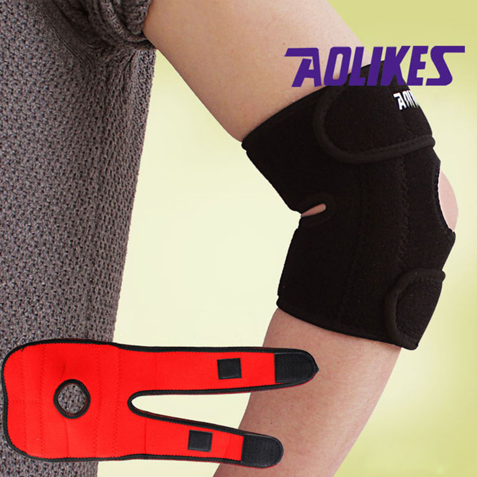 1pcs Adjustable Elbow Pads Spring Sports Protector Safety Codera Cycling Brace