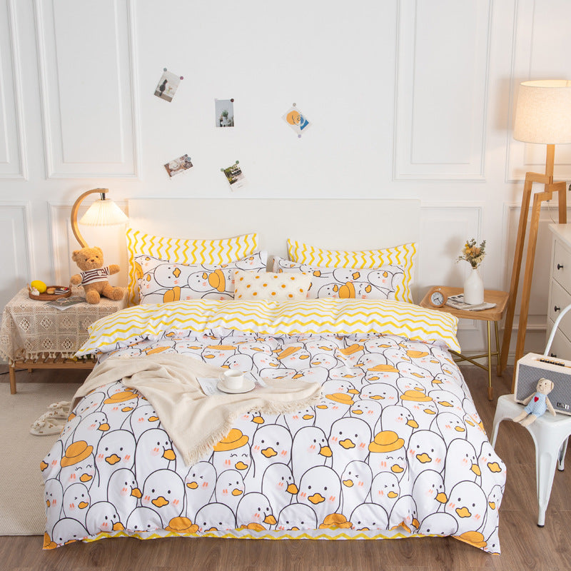 New Aloe Cotton Four-piece Bedding Set