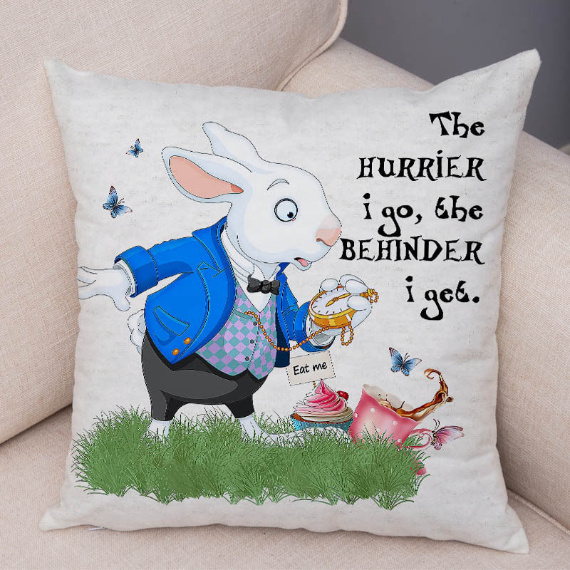 Cartoon Animal Home Sofa Pillow Cushion Cover Digital Printing
