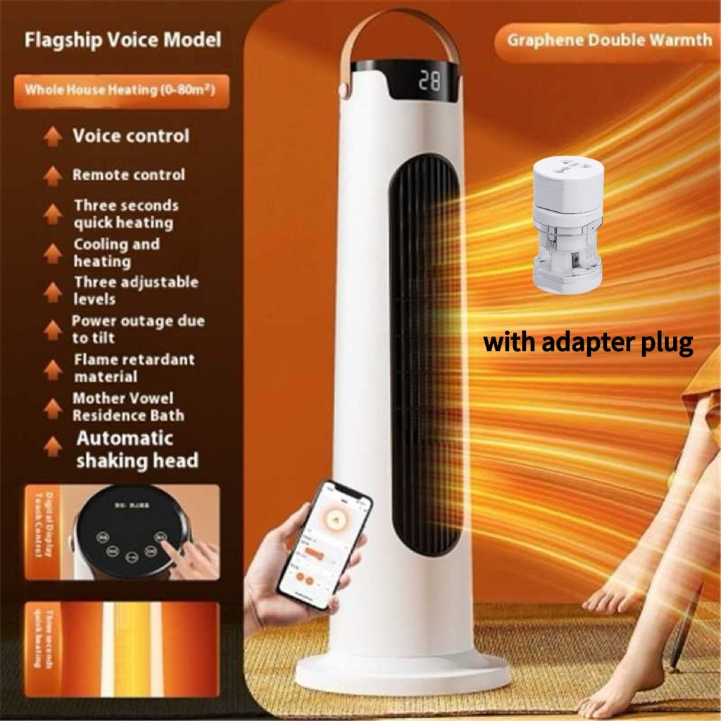 Radiateur domestique à économie d'énergie en graphène vertical
