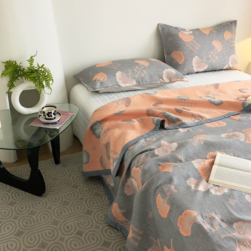 Breathable Pure Cotton Double-layer Yarn Soft Bedding