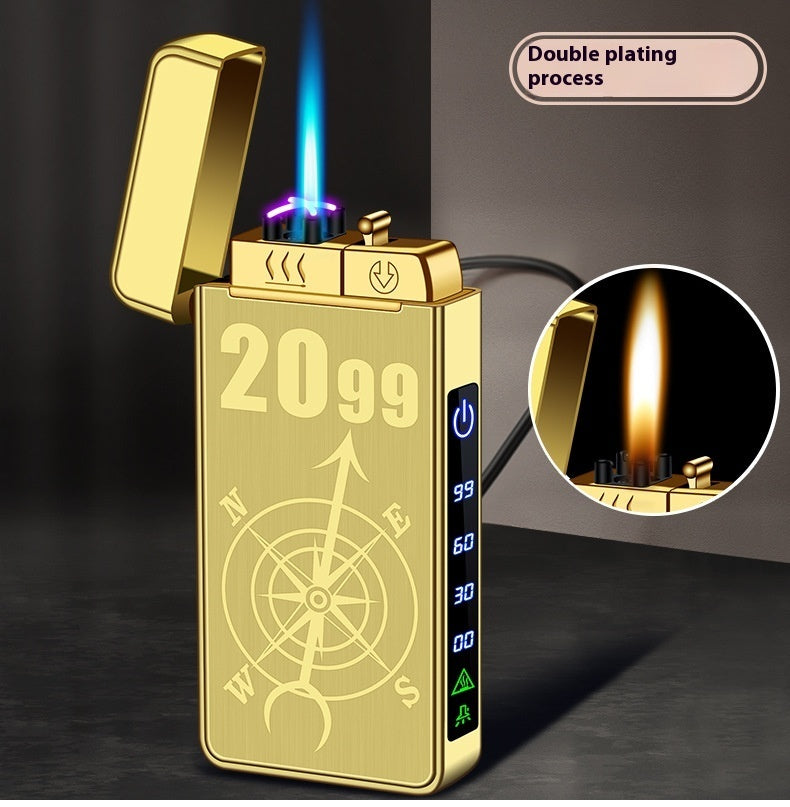 Three-purpose Rechargeable Windproof Lighter