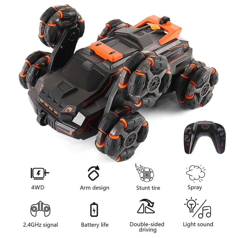 Drift Spray Gesture Induction Deformation Remote Control Car Toy
