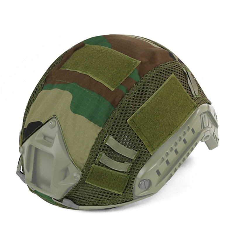 Tissu de camouflage pour casque tactique extérieur