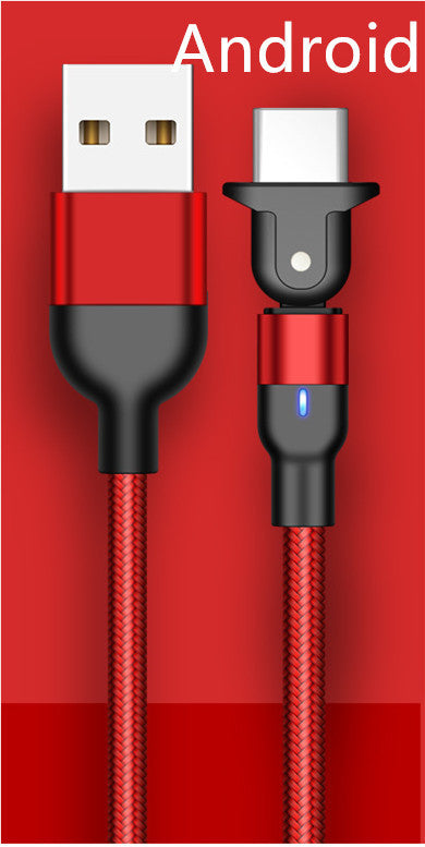 180 degree data cable