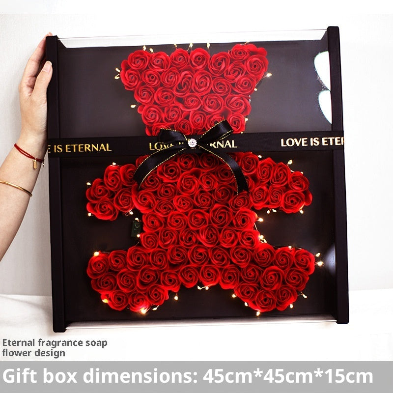 Valentine's Day Birthday Eternal Flower Bouquet Gift Box