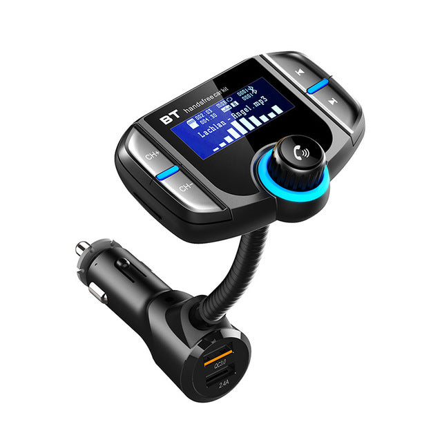 Car Bluetooth transmitter fast charge
