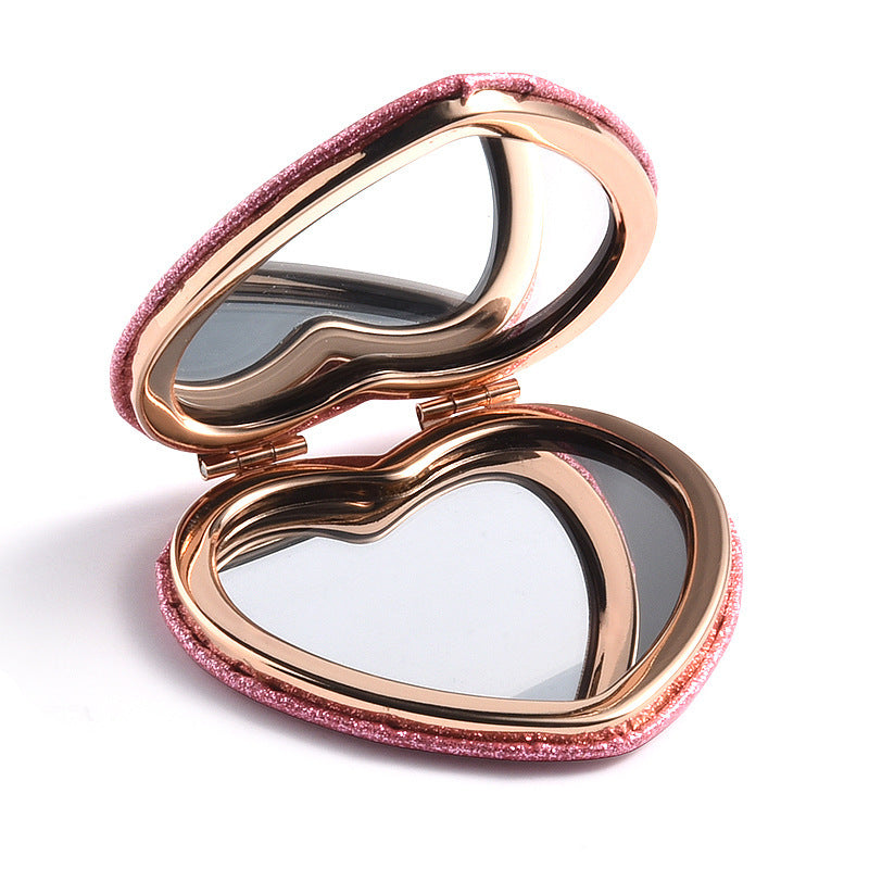 Love Portable Girl Makeup Mirror