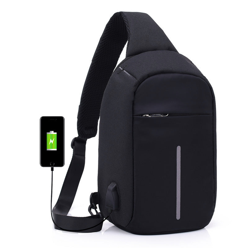 Men's anti-theft chest bag