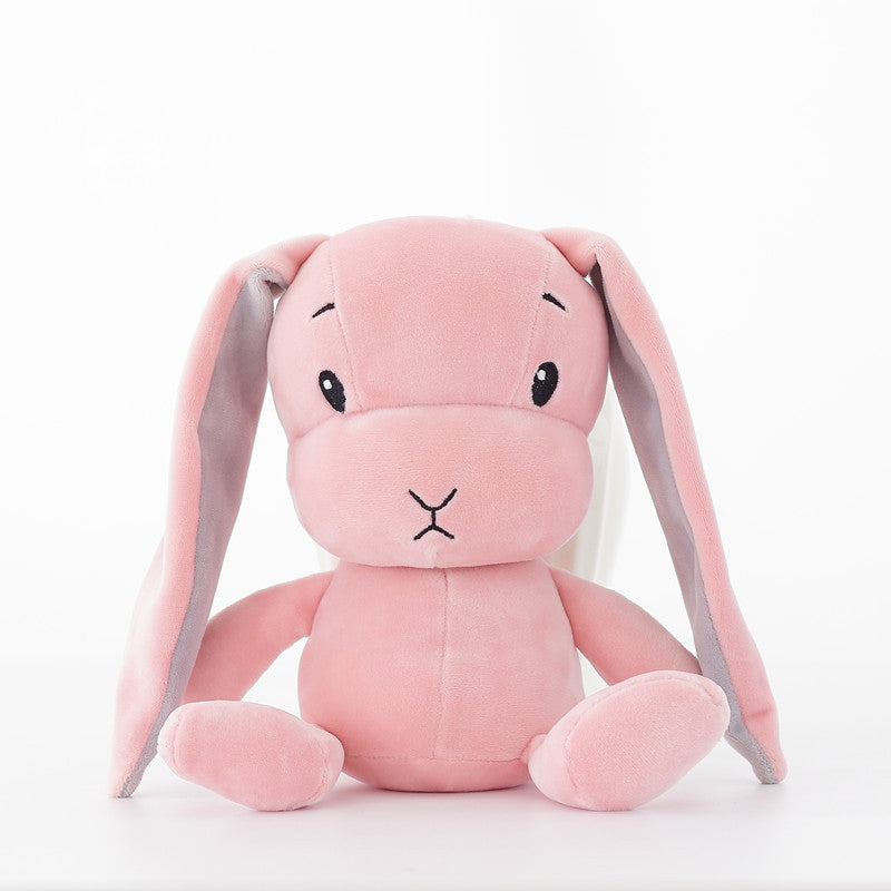 Ins NEW Adorable plush toys LUCKY cute bunny rabbit doll baby sleeping toy gift