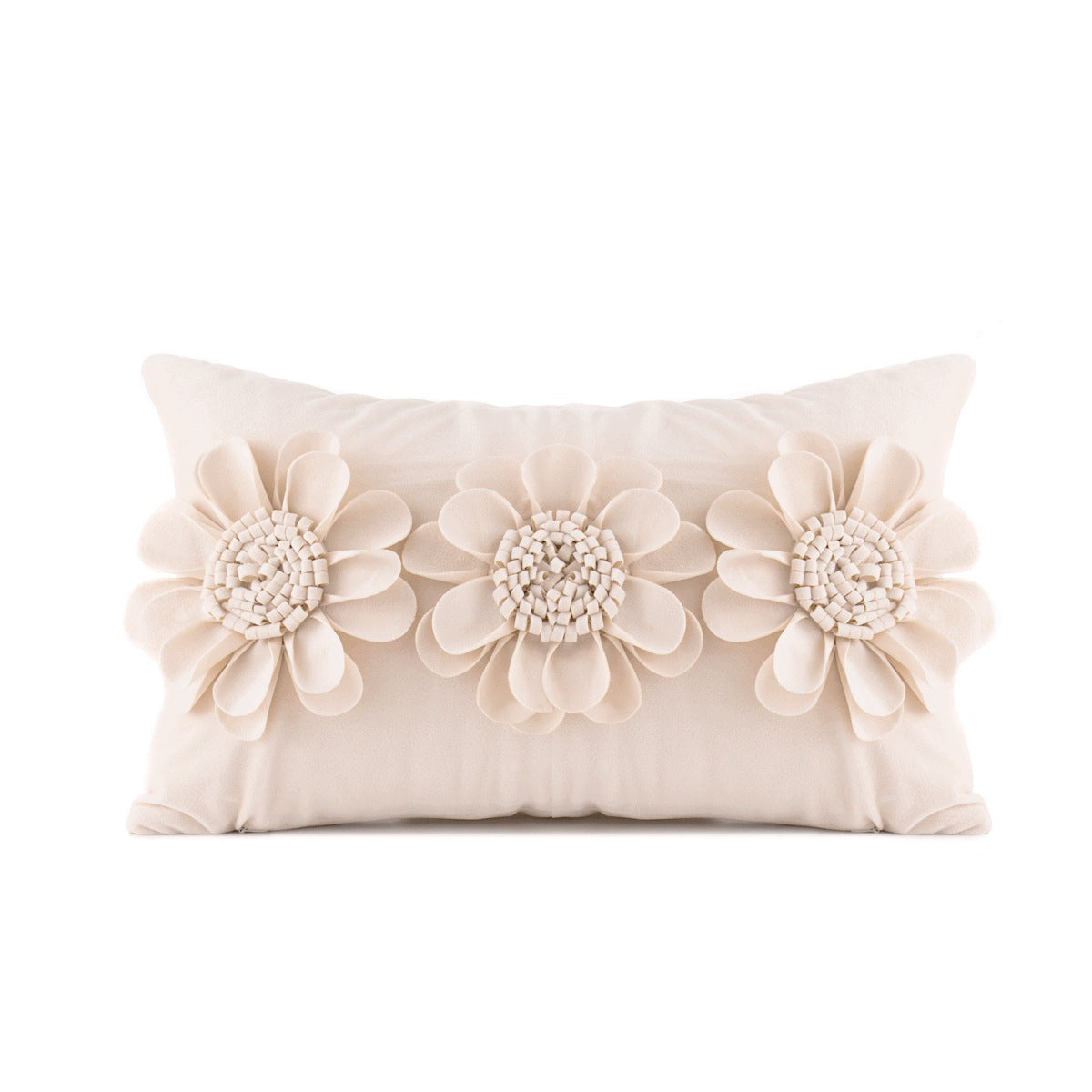 Light Luxury Ins Wind Flower Embrace Pillowcase Net Red Villa Decoration Pillow