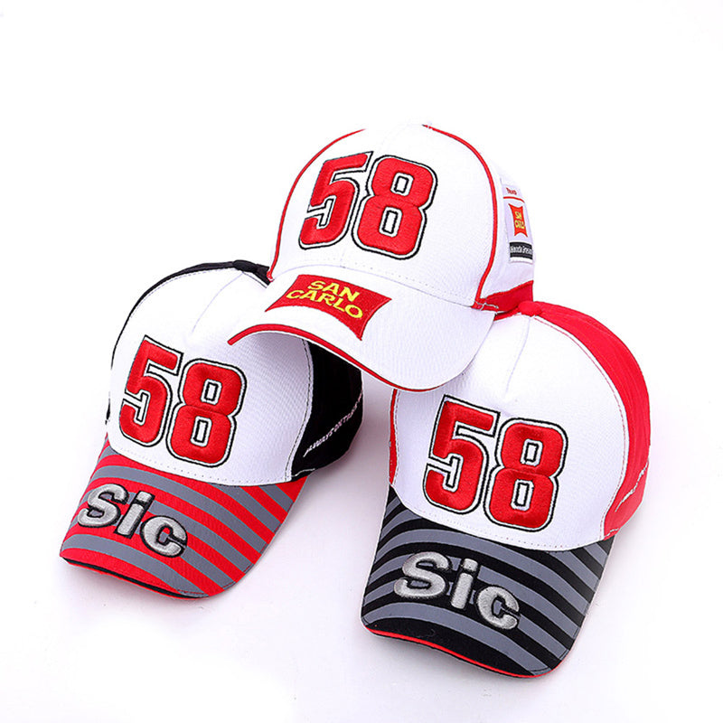Korean Outdoor Pure Cotton Team Baseball Cap