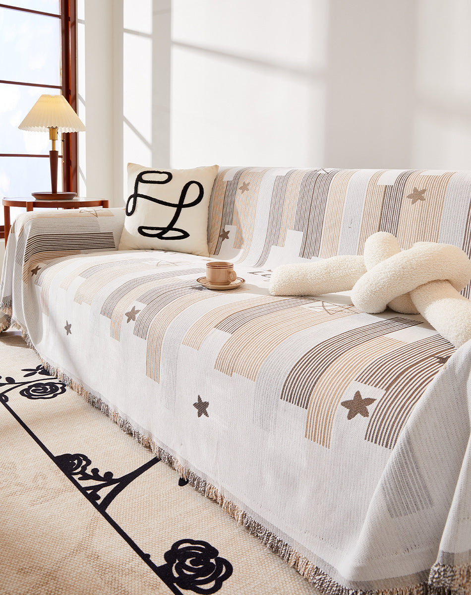 Chenille Sofa Cover Anti-scratching All Inclusive