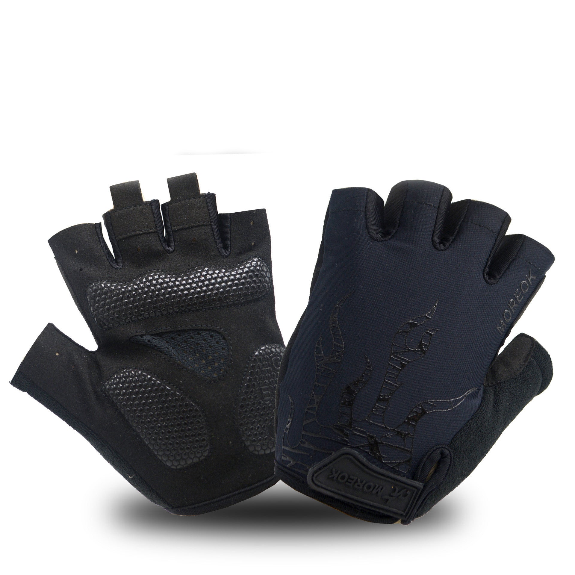 Cycling half-finger gloves