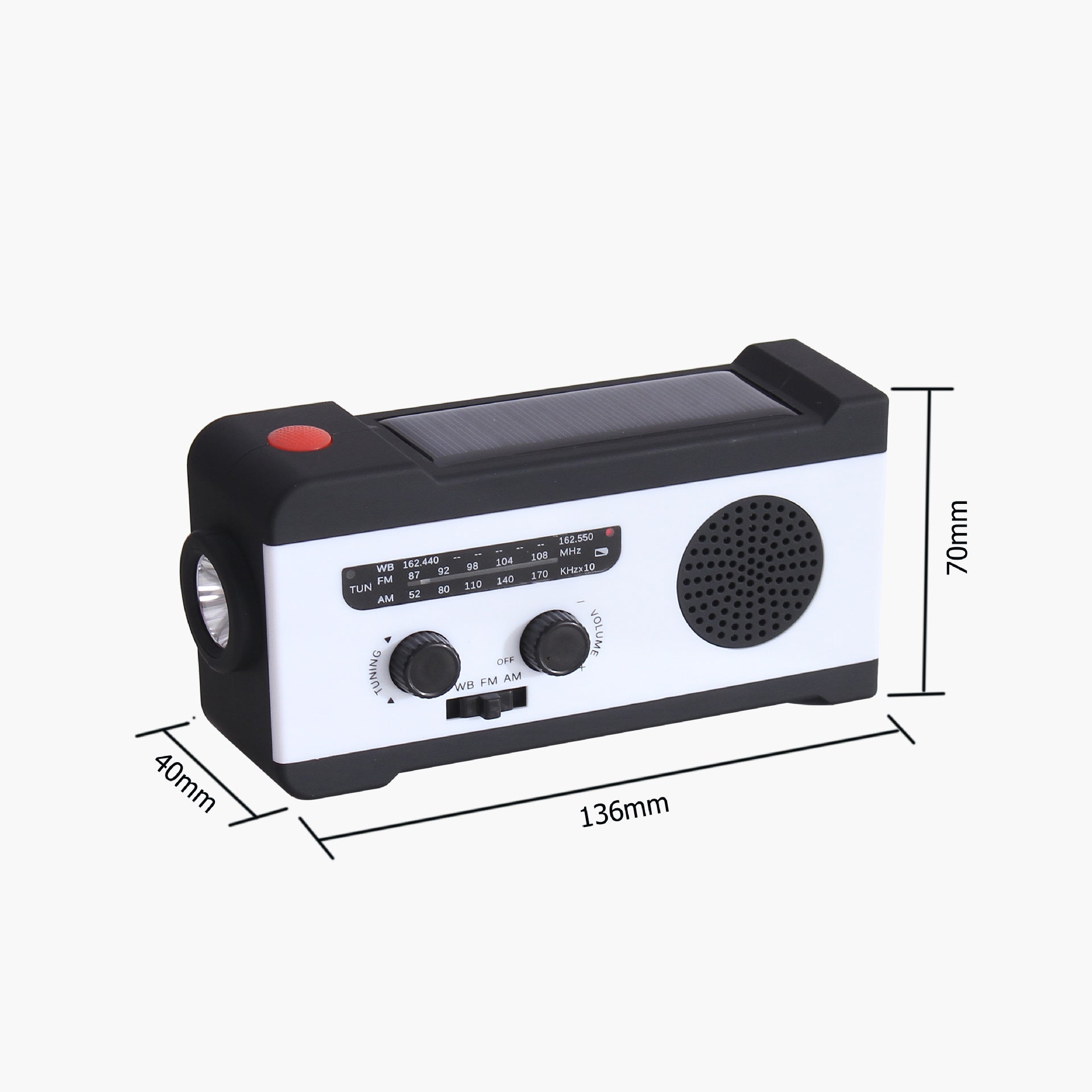 AM/FM/WB multi-function radio